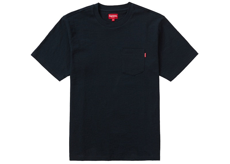 Supreme S/S Pocket Tee Navy