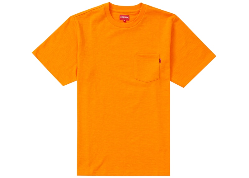 Supreme S/S Pocket Tee Orange