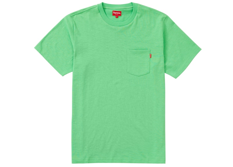 Supreme S/S Pocket Tee Seafoam Green