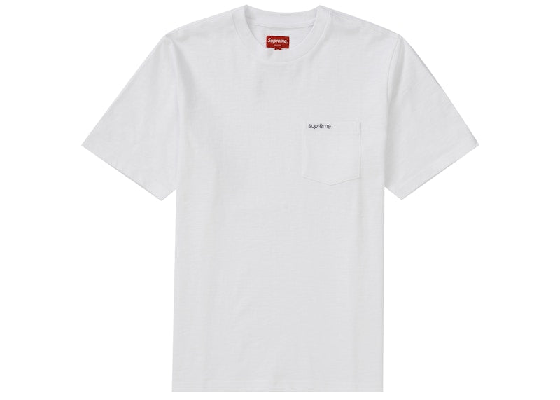 Supreme S/S Pocket Tee (SS21) White