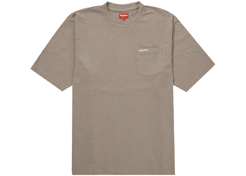 Supreme S/S Pocket Tee (SS23) Taupe