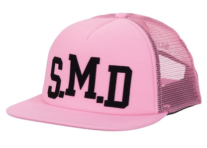 Supreme SMD Mesh Back 5-Panel Pink