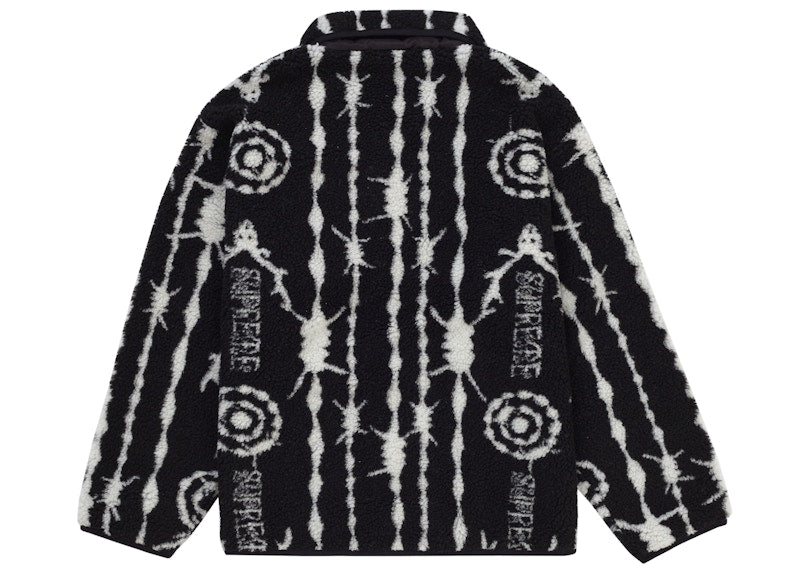 Supreme SOUTH2 WEST8 Fleece Jacket Black