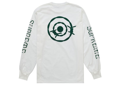 Supreme SOUTH2 WEST8 L/S Pocket Tee White