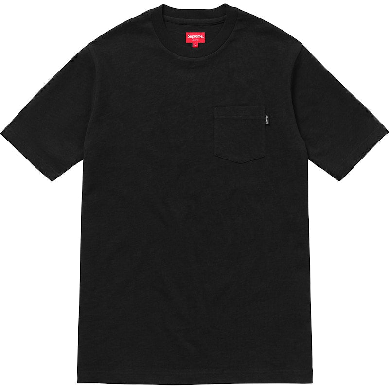 Supreme S/S Pocket Tee Black