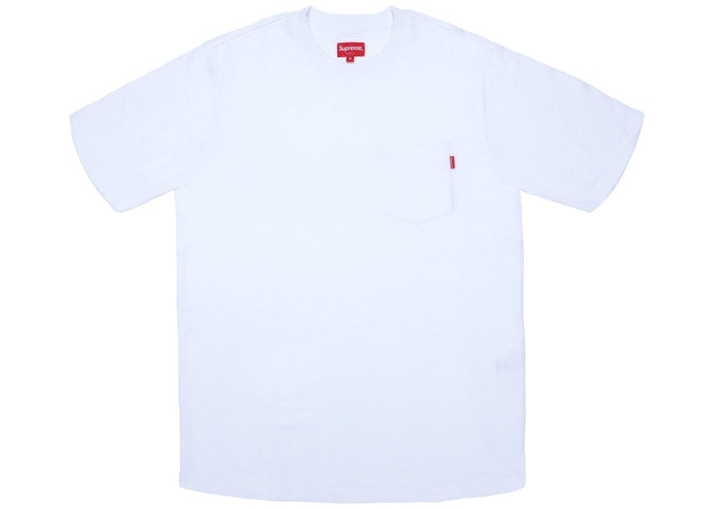 Supreme SS Pocket Tee (FW18) White
