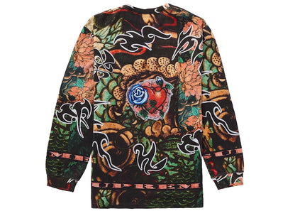 Supreme Sacred Heart Waffle L/S Top Multicolor