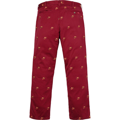 Supreme Sacred Hearts Work Pant Light Burgundy