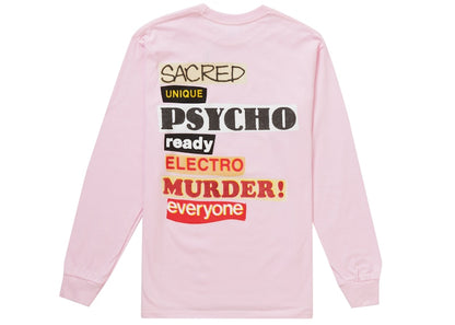 Supreme Sacred Unique L/S Tee Light Pink