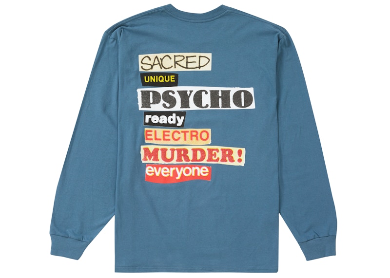 Supreme Sacred Unique L/S Tee Slate