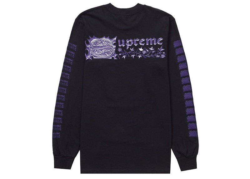 Supreme Saint Sebastian L/S Tee Black