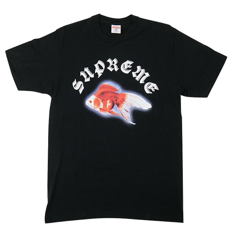 Supreme Sasquatchfabrix Goldfish Tee Black