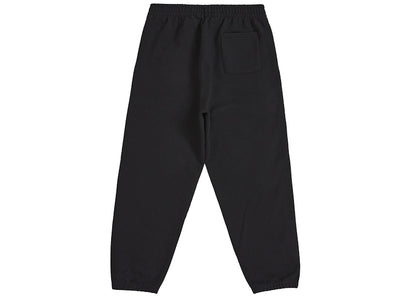 Supreme Satin Appliqué Sweatpant (FW25) Black