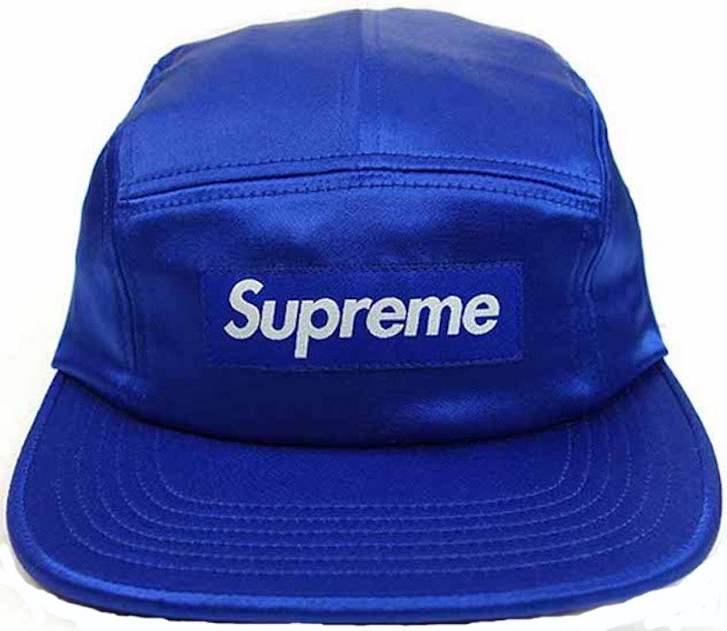 Supreme Satin Camp Cap Royal