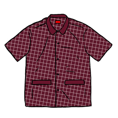 Supreme Satin Pajama Set Red