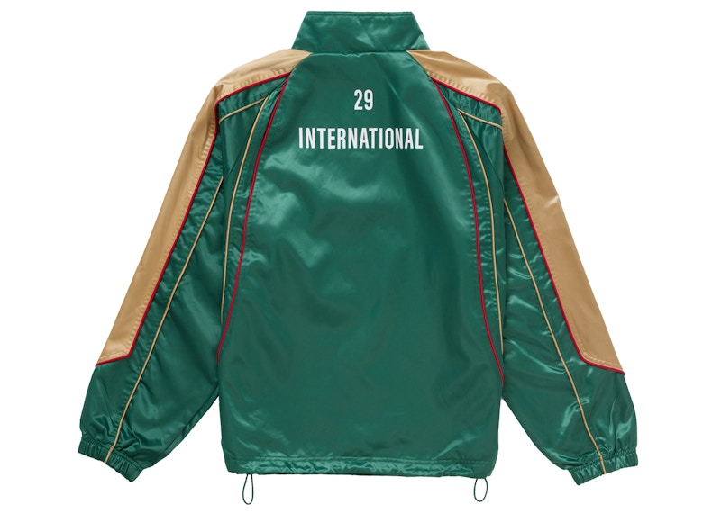 Supreme Satin Piping Pullover Green