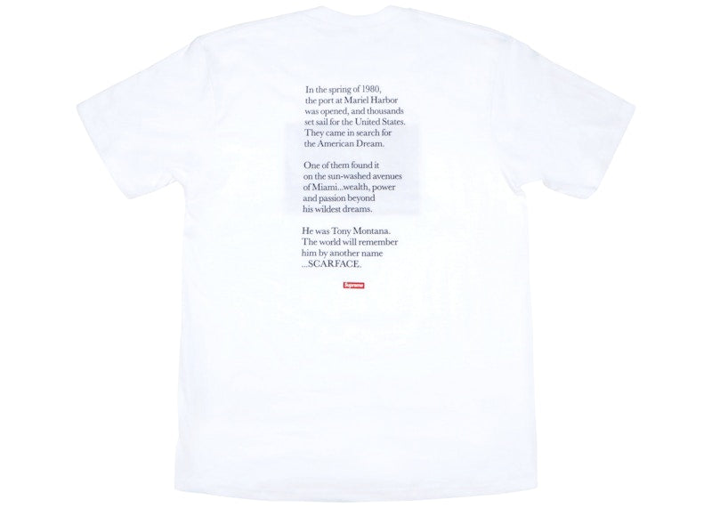 Supreme Scarface Friend Tee White