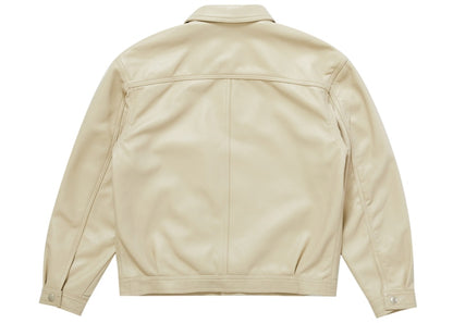 Supreme Schott Leather Work Jacket Tan