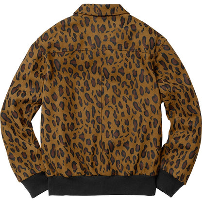 Supreme Schott Suede A-2 Cheetah
