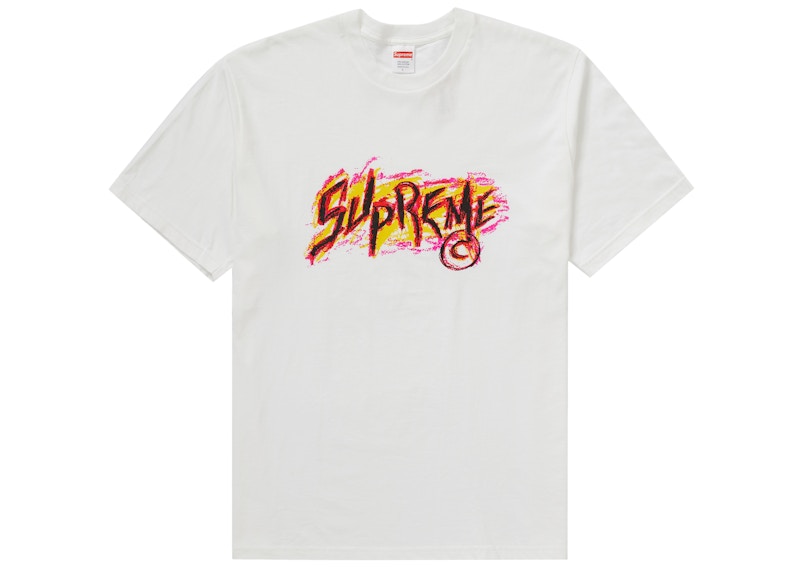 Supreme Scratch Tee White