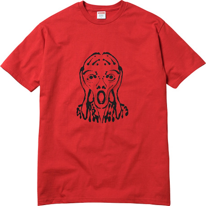 Supreme Scream Tee Red