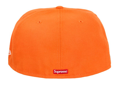 Supreme Screw Ball S Logo New Era 59Fifty Fitted Hat Orange