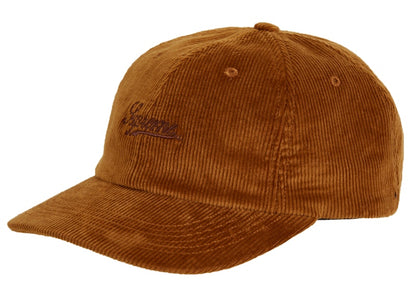 Supreme Script Corduroy 6-Panel Burnt Orange