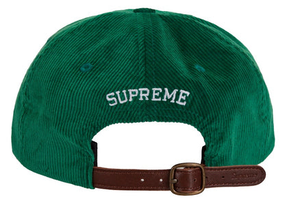 Supreme Script Corduroy 6-Panel Green