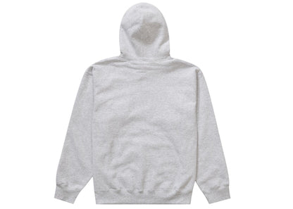 Supreme Script Hooded Sweatshirt Ash Grey