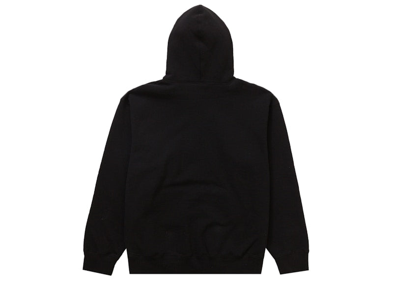 Supreme Script Hooded Sweatshirt Black