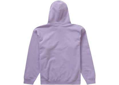 Supreme Script Hooded Sweatshirt Violet