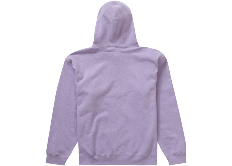 Supreme Script Hooded Sweatshirt Violet