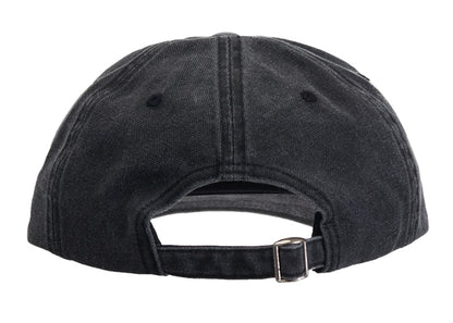 Supreme Script Logo 6-Panel (FW19) Black