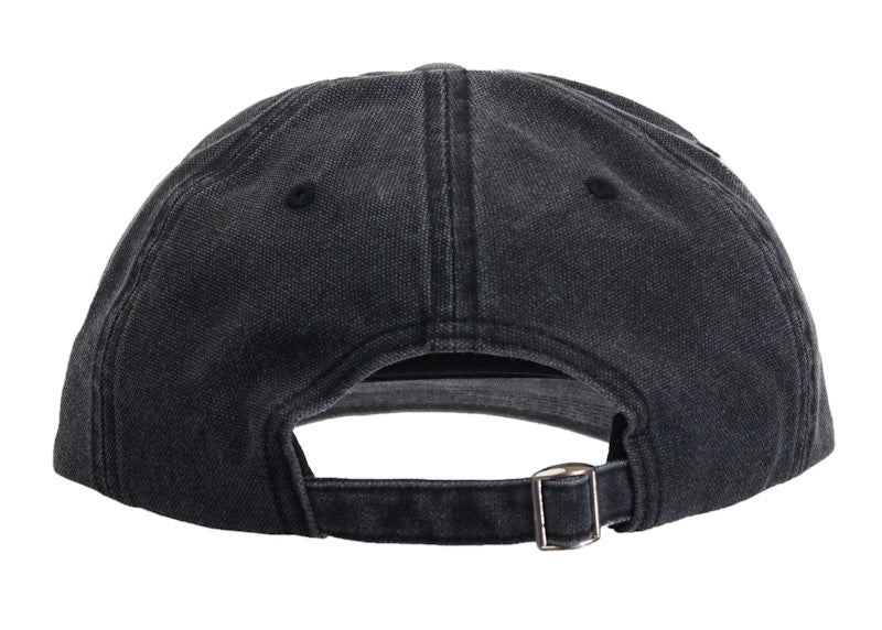 Supreme Script Logo 6-Panel (FW19) Black