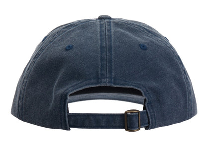 Supreme Script Logo 6-Panel (FW19) Navy