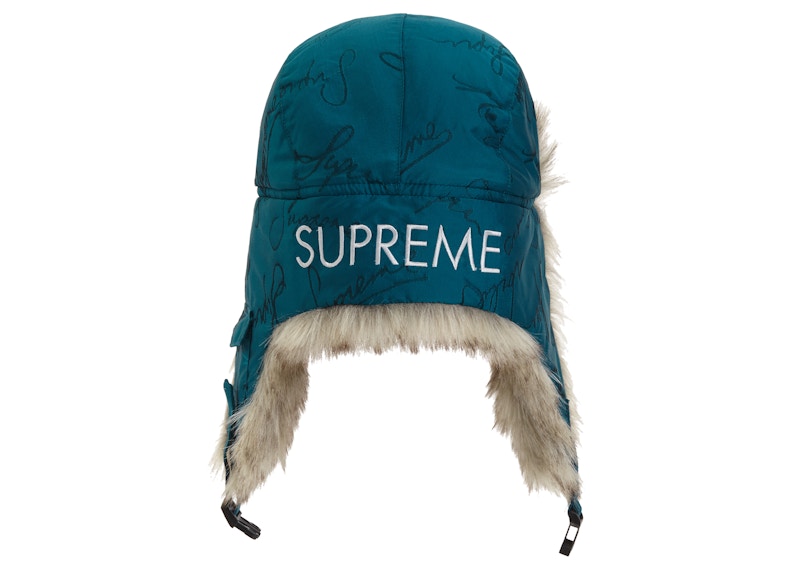 Supreme Script Logos Trooper Bright Teal