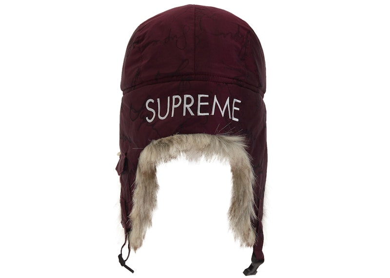 Supreme Script Logos Trooper Purple