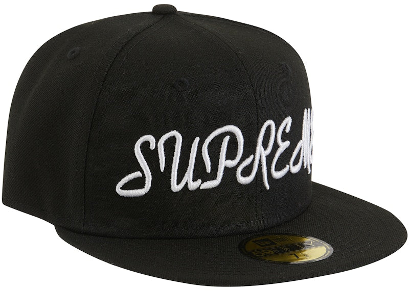 Supreme Script New Era Black