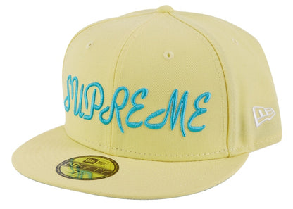 Supreme Script New Era Pale Yellow