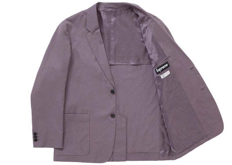 Supreme Sea Island Cotton Suit Purple