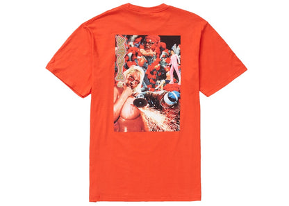 Supreme Sekintani La Norihiro Boobies Tee Bright Orange