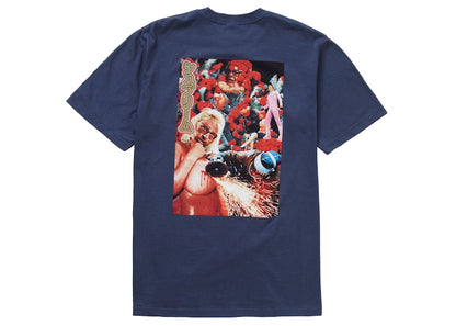 Supreme Sekintani La Norihiro Boobies Tee Dark Slate