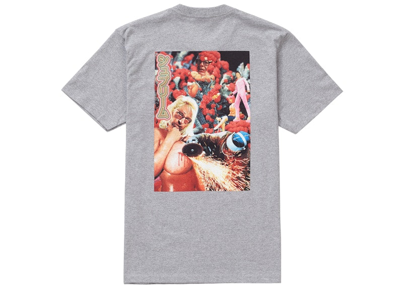 Supreme Sekintani La Norihiro Boobies Tee Heather Grey