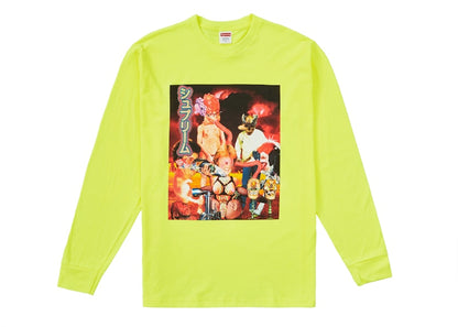 Supreme Sekintani La Norihiro L/S Tee Bright Yellow