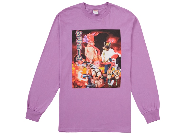 Supreme Sekintani La Norihiro L/S Tee Light Purple