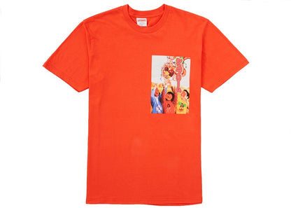 Supreme Sekintani La Norihiro Tee Bright Orange