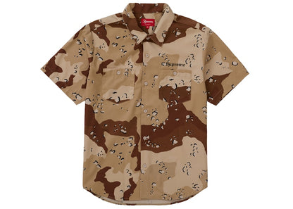 Supreme Sekintani La Norihiro Work Shirt Chocolate Chip Camo