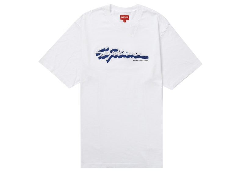 Supreme Shadow Script S/S Top White
