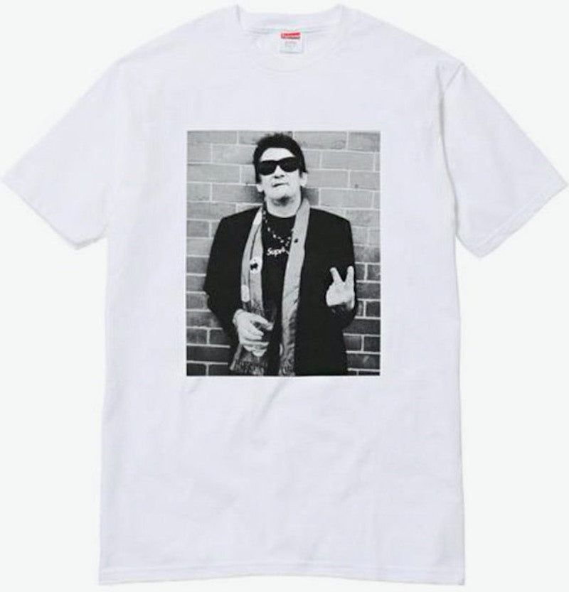 Supreme Shane MacGowan Tee Whte