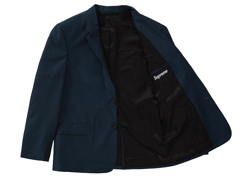 Supreme Sharkskin Suit Blue